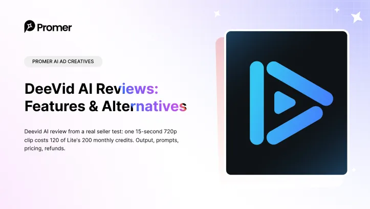 Deevid AI Review: I Turned One Product Photo Into a Video Ad