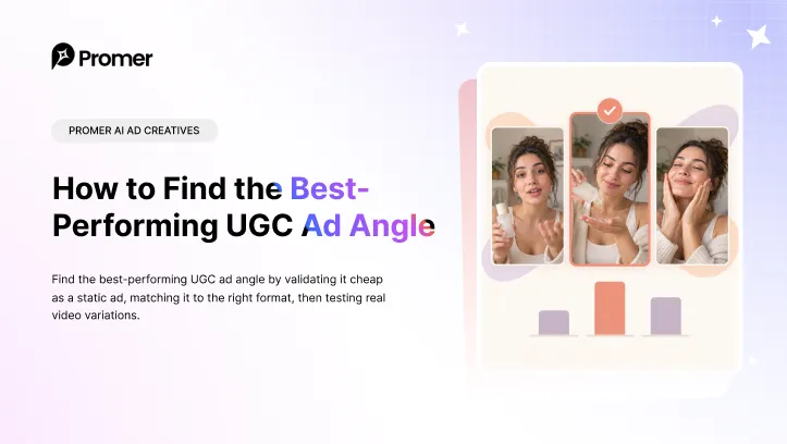 How to Find the Best-Performing UGC Ad Angle? | Promer AI