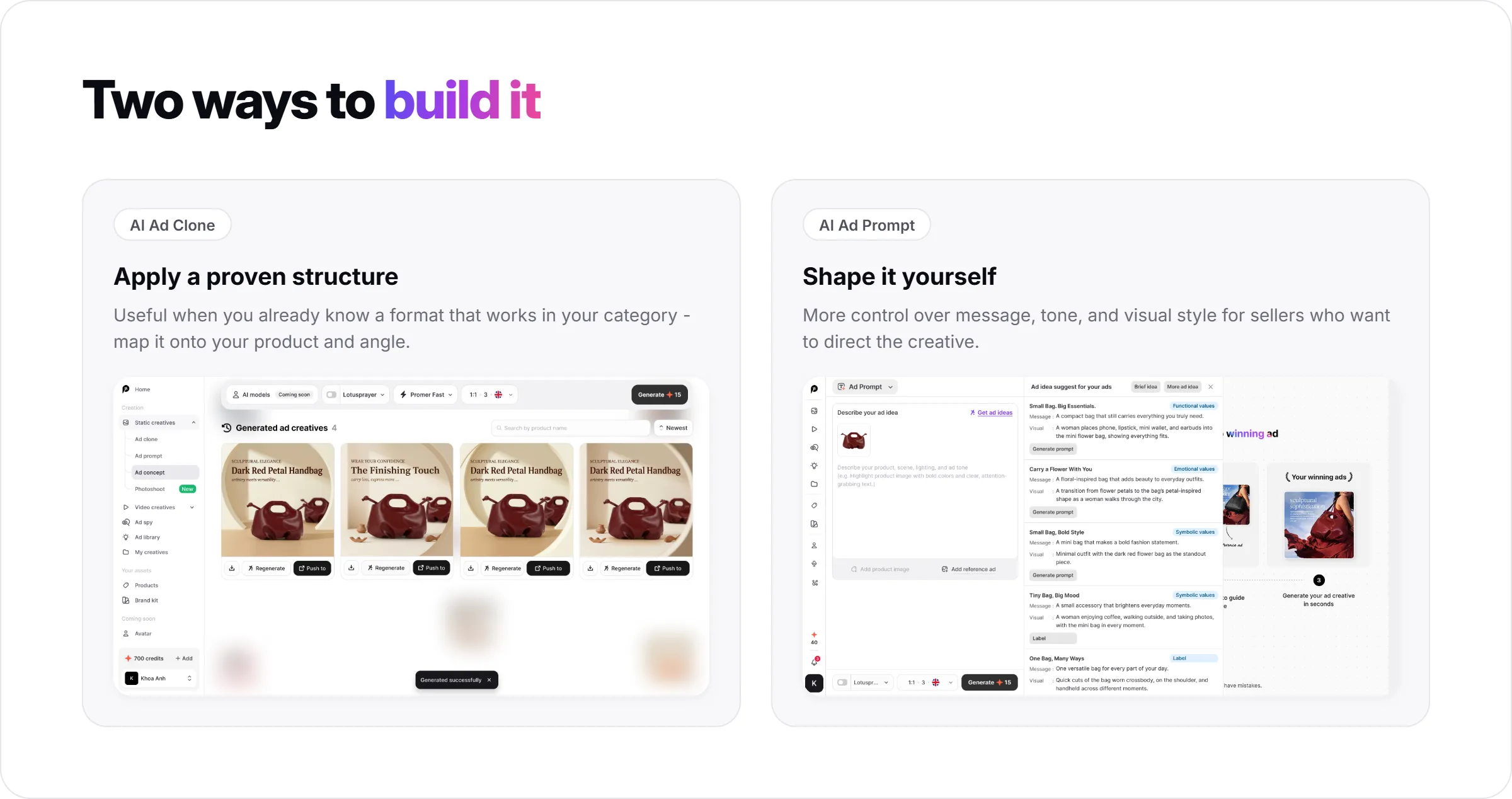 Step 4: Build the Ad Creative From That Angle