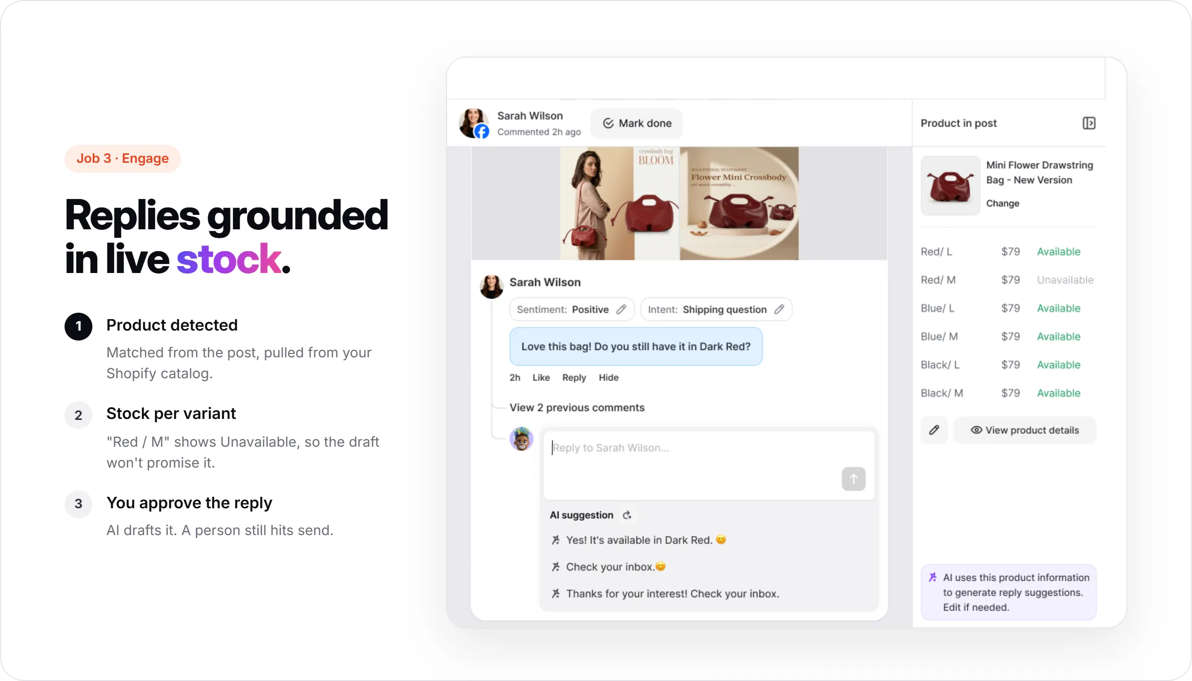 manage comments in Promer AI