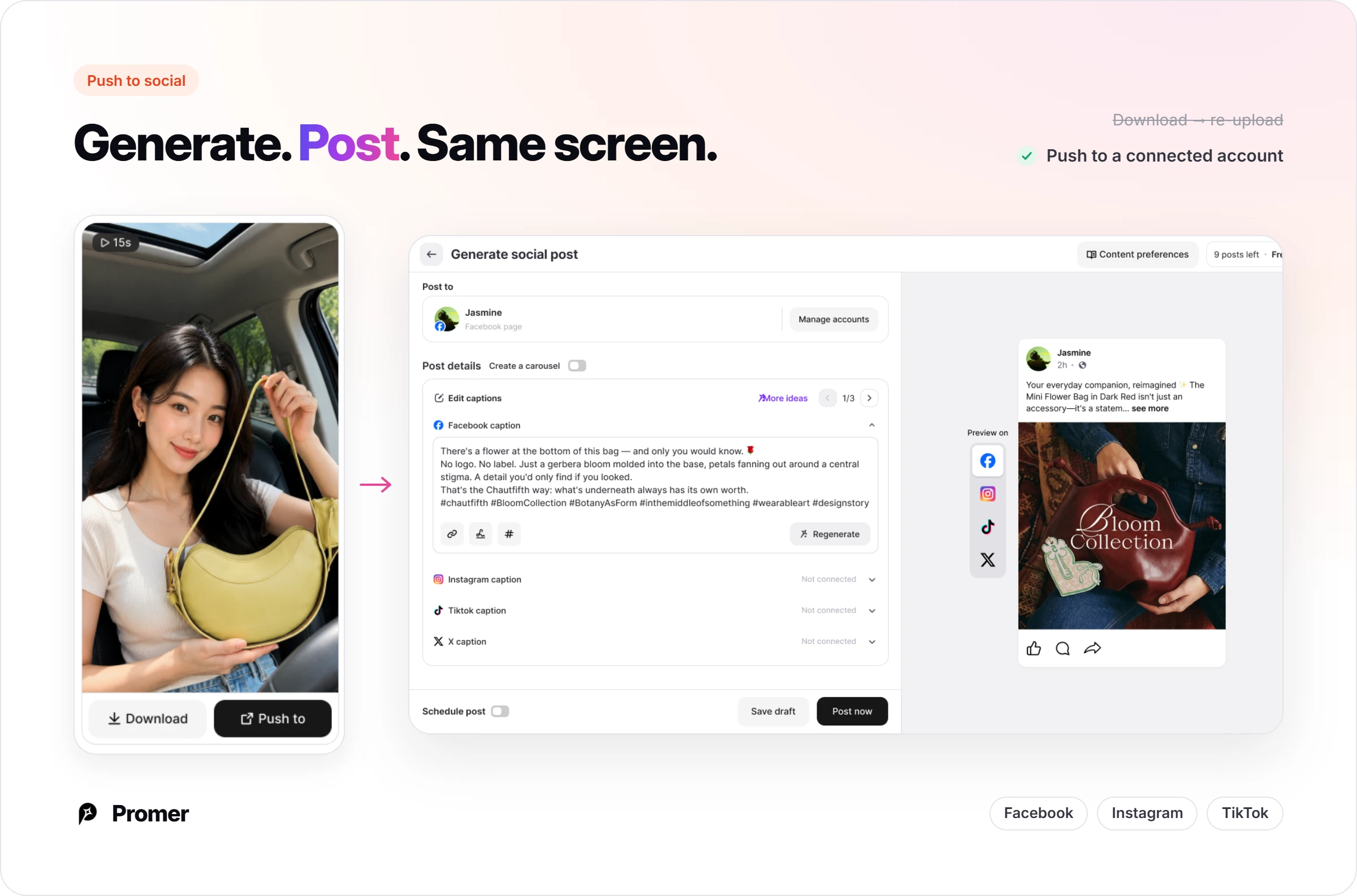 Publish without the download-reupload step.
