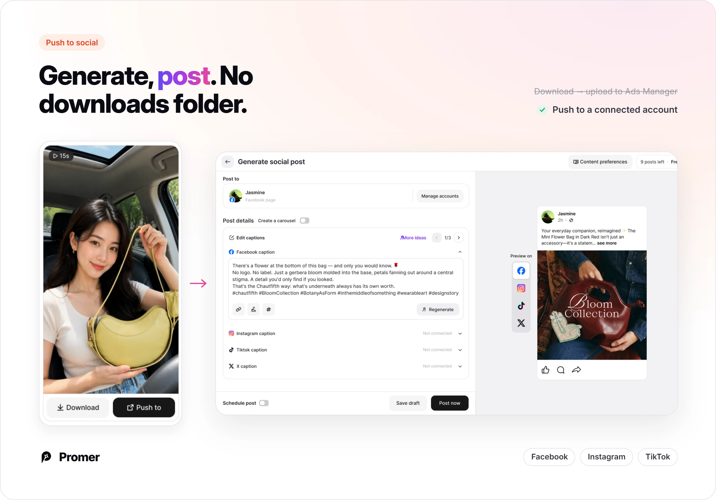 Publish without the download-reupload step.