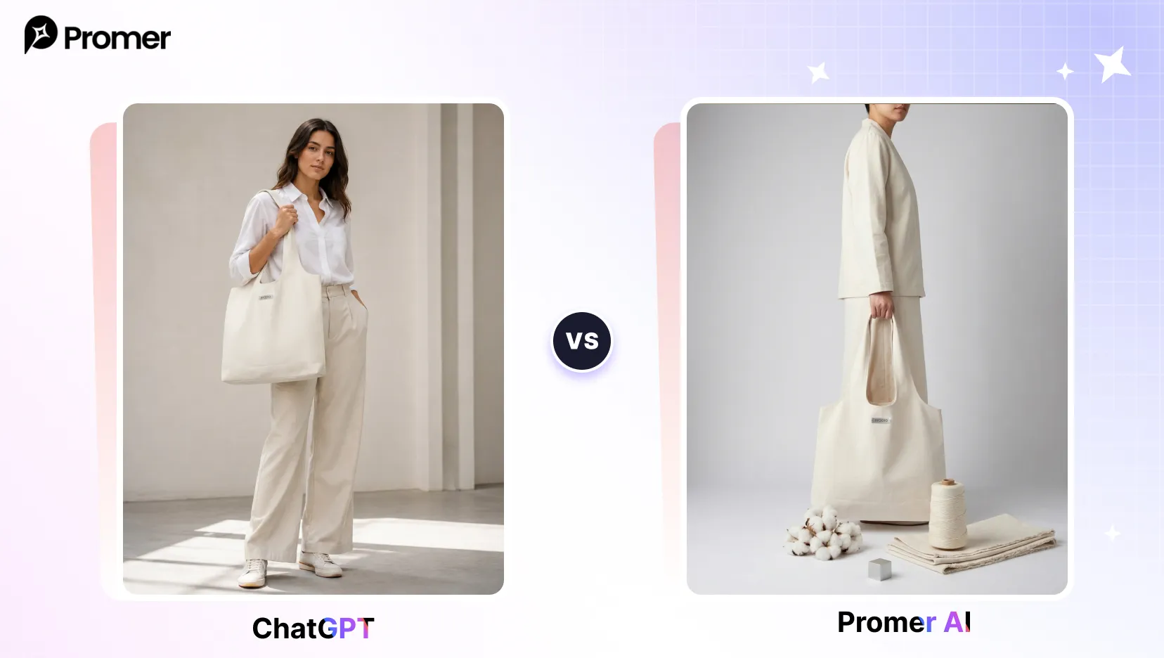 Virtual Garment Try-On: ChatGPT vs Promer AI comparison for this prompt