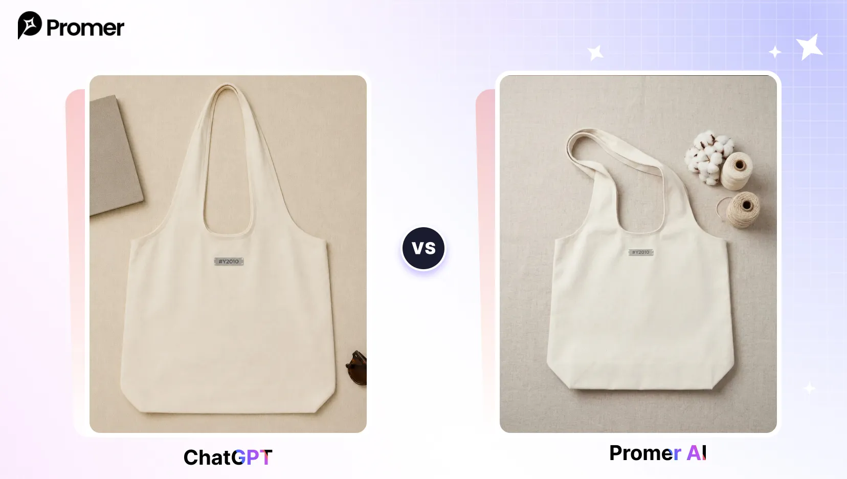 Apparel Flat-Lay: ChatGPT vs Promer AI comparison for this prompt