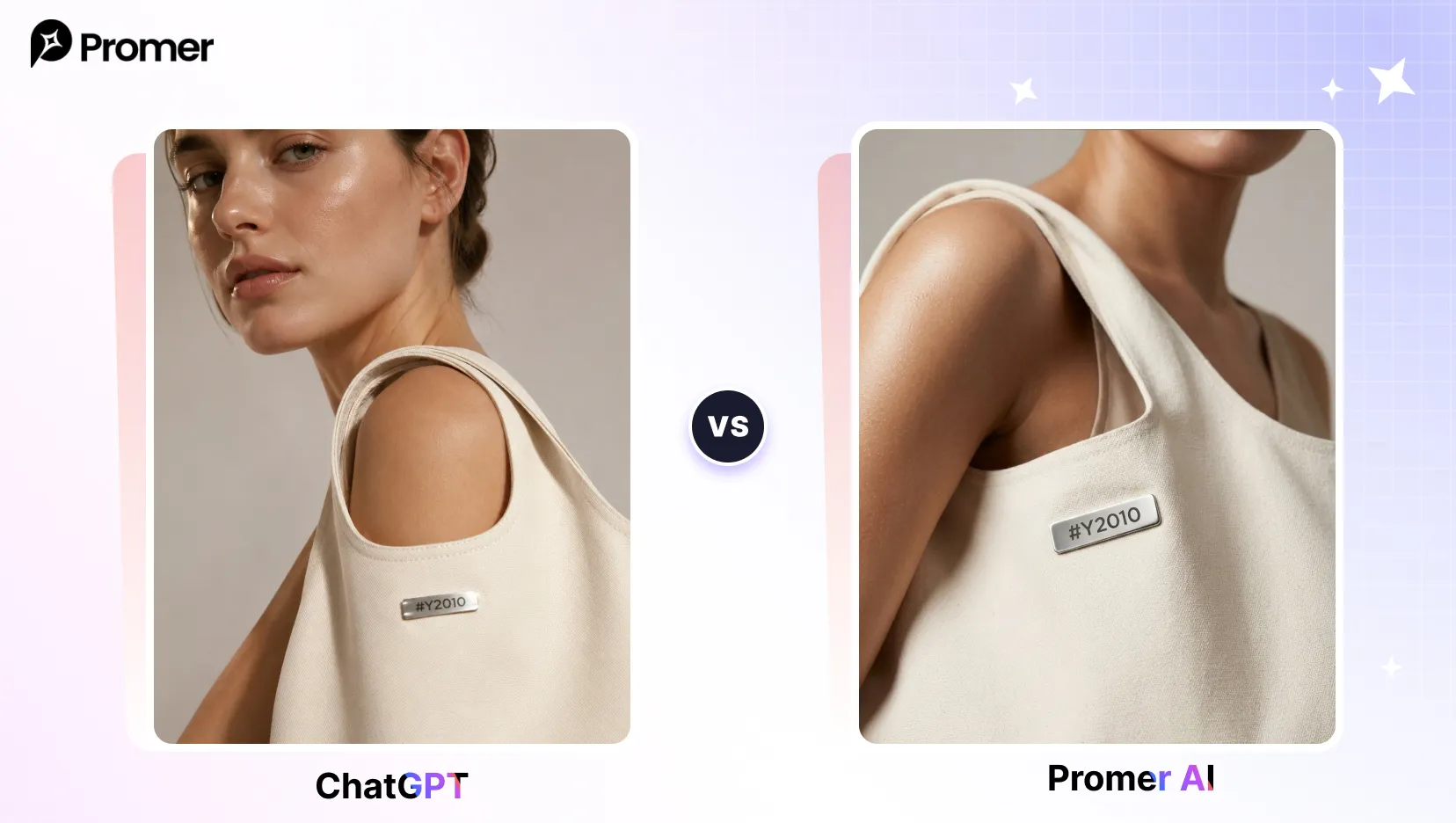 Beauty and Accessories Close-Up: ChatGPT vs Promer AI comparison for this prompt