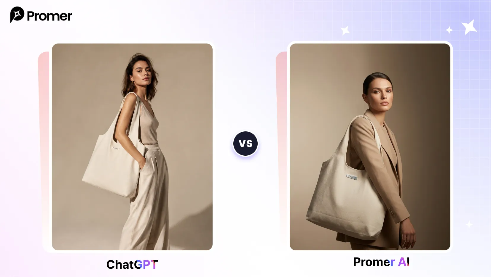 High-Fashion Magazine Cover: ChatGPT vs Promer AI comparison for this prompt