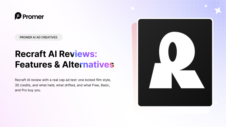 Recraft AI Review: I Locked One Film Style for My Ad Images