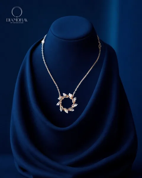 Jewelry ad created with Promer AI Ad Clone