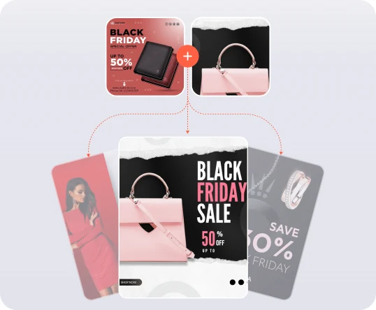 AI Ad Clone for Black Friday ads