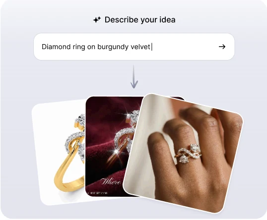 AI Ad Prompt for AI generated jewelry images