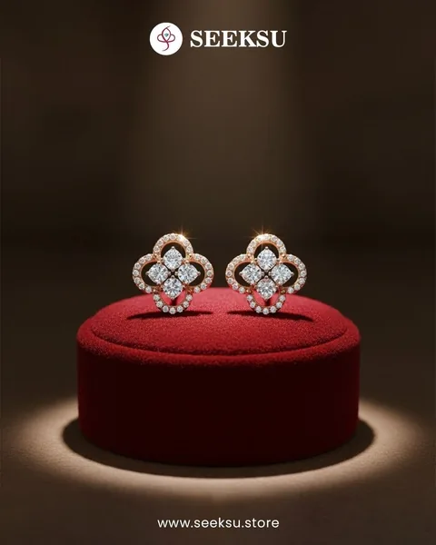 Jewelry ad created with Promer AI Ad Clone