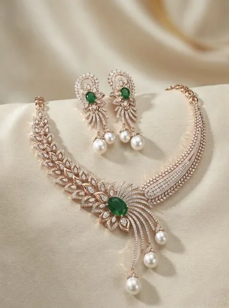 Jewelry ad created with Promer AI Ad Clone