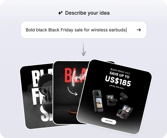 AI Ad Prompt for Black Friday ads