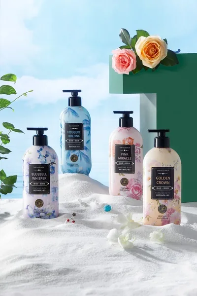 Perfume ad created with Promer AI Ad Clone